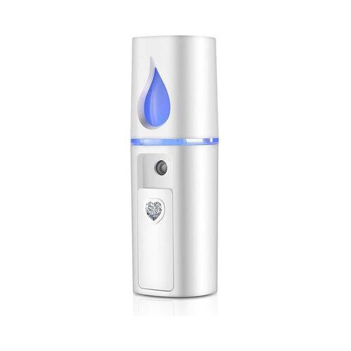 2Pcs Portable Rechargeable Handheld Face Nano Mist Spray hair and facial steamer ion water mist spray