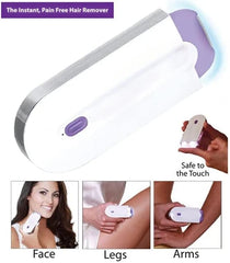 Hair Remover, Painless Hair Removal for Face and Body, Laser Hair Removal, Hair Eraser, Rechargeable Epilator Smooth Touch Hair Remover - Light Technology Hair Remove, Apply to Any Part of The Body
