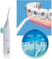 Oral irrigator Pressure Manual Water Flosser Portable Dental Water Pick for Teeth