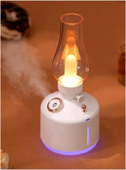 Retro Air Humidifier Vintage Lamp Night Light Nano Mist Sprayer