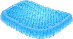 Gel Seat Cushion for Long Sitting - Portable Gel Cushion with Ergonomic Honeycomb Design - Small Size, Gel Seat Cushions for Pressure Relief Sores Effective for Sedentary Activities