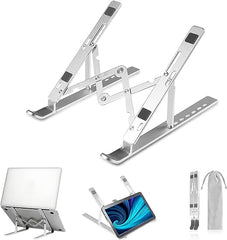 Laptop Stand, Adjustable Portable Laptop Holder for Desk, Foldable Laptop Riser, Portable Laptop Holder Compatible With 7-15.6 Inches Laptop ,Tablet, Notebook