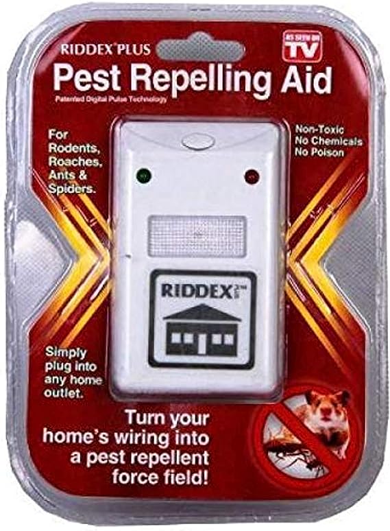 RIDDEX PLUS ELECTRONIC PEST REPELLENT CONTROL AID KILLER INSECT