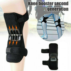 Knee Booster, Spring Knee Pad Breathable Knee Booster Power Lift Knee Protection Booster Patella Stabilizer Protector Joint Pain Relief Mountaineering Deep Care