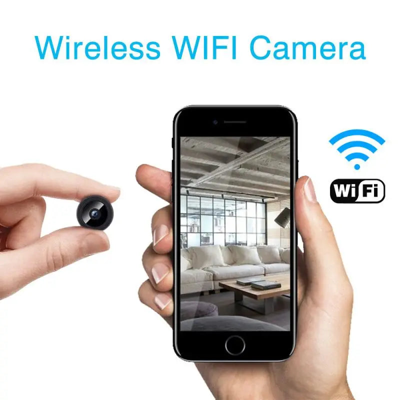A9 MINI WIFI HD 1080P WIRELESS IP CAMERA HOME SECURITY NIGHT VISION 150° WIDE ANGLE