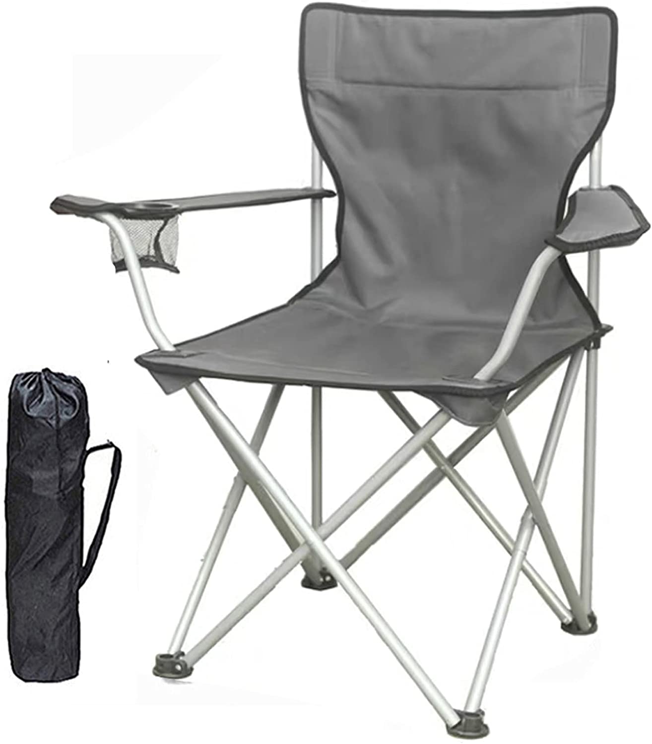 HOMOH Camping Folding Chair Ultralight Portable Folding Backpacking Chair Lightweight Easy Carried for Outdoor Picnic Beach