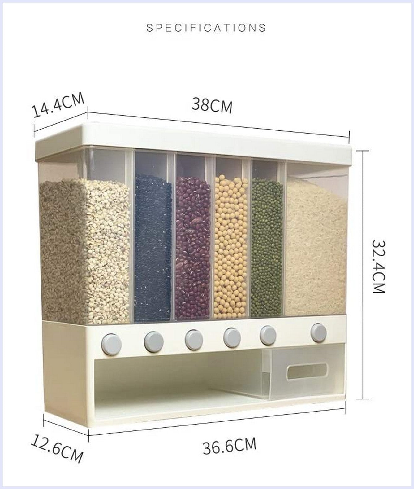 Wall Mounting Kitchen Container