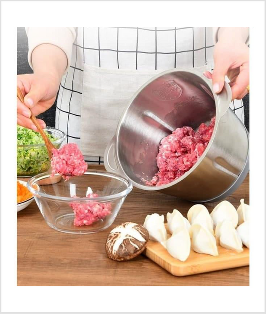 Smart Electric Chopper & Materializer. 2Ltr Multipurpose for Meat, Vegetable, Fruits with 4 Sharp Blades